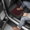 imageCat Detachable Deep Dish Car Floor Mats for Auto Rubber w Removable Carpet Liner  EasyClean Automotive Floor Liners Heavy Duty All Weather Set BlackBlack and Burgundy
