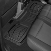 image:imageBDK Cat CAMT1003 3Piece Deep Dish Rubber Car Floor Mats with Trunk Cargo Liner Heavy Duty All Weather Trim to Fit Front amp Rear Combo Set for Car Sedan SUV VanBlack Deluxe
