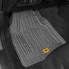 image:imageBDK Cat CAMT1003 3Piece Deep Dish Rubber Car Floor Mats with Trunk Cargo Liner Heavy Duty All Weather Trim to Fit Front amp Rear Combo Set for Car Sedan SUV VanGray Classic