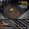 image:imageCAT JustFit 3D Custom Fit Front Floor Mats for Chevy Silverado 1500 Regular Cab 20142018 Heavy Duty Rubber Floor Liners Laser Measured Silverado AccessoriesCat Signature  Universal 3pc Mats