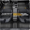 image:imageCAT JustFit 3D Custom Fit Front Floor Mats for Chevy Silverado 1500 Regular Cab 20142018 Heavy Duty Rubber Floor Liners Laser Measured Silverado AccessoriesHonda Civic 20222026  Acura Integra 20232026
