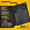 image:imageCAT JustFit 3D Custom Fit Front Floor Mats for Chevy Silverado 1500 Regular Cab 20142018 Heavy Duty Rubber Floor Liners Laser Measured Silverado AccessoriesHonda Civic 20222026  Acura Integra 20232026