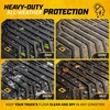 image:imageCAT JustFit 3D Custom Fit Front Floor Mats for Chevy Silverado 1500 Regular Cab 20142018 Heavy Duty Rubber Floor Liners Laser Measured Silverado AccessoriesChevy SilveradoGMC Sierra 1500 20192026  Chevy SilveradoGMC Sierra 25003500 20202026