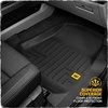 image:imageCAT JustFit 3D Custom Fit Front Floor Mats for Chevy Silverado 1500 Regular Cab 20142018 Heavy Duty Rubber Floor Liners Laser Measured Silverado AccessoriesChevy Silverado 1500 Regular Cab 20142018 Front Mats