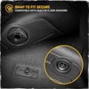 image:imageCAT JustFit 3D Custom Fit Front Floor Mats for Chevy Silverado 1500 Regular Cab 20142018 Heavy Duty Rubber Floor Liners Laser Measured Silverado AccessoriesToyota Tacoma 20162023