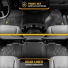 image:imageCAT JustFit 3D Custom Fit Front Floor Mats for Chevy Silverado 1500 Regular Cab 20142018 Heavy Duty Rubber Floor Liners Laser Measured Silverado AccessoriesDodge Ram 1500 Crew Cab 20092018 Dodge Ram 25003500 Crew Cab 2010  2018 Dodge Ram Classic