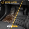 image:imageCAT JustFit 3D Custom Fit Front Floor Mats for Chevy Silverado 1500 Regular Cab 20142018 Heavy Duty Rubber Floor Liners Laser Measured Silverado AccessoriesToyota Camry 20182024