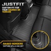 image:imageCAT JustFit 3D Custom Fit Front Floor Mats for Chevy Silverado 1500 Regular Cab 20142018 Heavy Duty Rubber Floor Liners Laser Measured Silverado AccessoriesChevy Equinox GMC Terrain 20192024