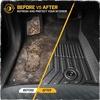 image:imageCAT JustFit 3D Custom Fit Front Floor Mats for Chevy Silverado 1500 Regular Cab 20142018 Heavy Duty Rubber Floor Liners Laser Measured Silverado AccessoriesToyota Tacoma 20162023