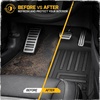 image:imageCAT JustFit 3D Custom Fit Front Floor Mats for Chevy Silverado 1500 Regular Cab 20142018 Heavy Duty Rubber Floor Liners Laser Measured Silverado AccessoriesFord F250F350 Super Duty Crew Cab 20172026 Full Set Front  Rear