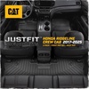 image:imageCAT JustFit 3D Custom Fit Front Floor Mats for Chevy Silverado 1500 Regular Cab 20142018 Heavy Duty Rubber Floor Liners Laser Measured Silverado AccessoriesHonda Ridgeline 20172025