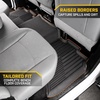 image:imageCAT JustFit 3D Custom Fit Front Floor Mats for Chevy Silverado 1500 Regular Cab 20142018 Heavy Duty Rubber Floor Liners Laser Measured Silverado AccessoriesDodge Ram 1500 Crew Cab 20092018 Dodge Ram 25003500 Crew Cab 2010  2018 Dodge Ram Classic