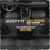 image:imageCAT JustFit 3D Custom Fit Front Floor Mats for Chevy Silverado 1500 Regular Cab 20142018 Heavy Duty Rubber Floor Liners Laser Measured Silverado AccessoriesChevy Colorado  GMC Canyon Crew Cab 20232026