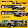 image:imageCAT JustFit 3D Custom Fit Front Floor Mats for Chevy Silverado 1500 Regular Cab 20142018 Heavy Duty Rubber Floor Liners Laser Measured Silverado AccessoriesToyota Tacoma 20162023