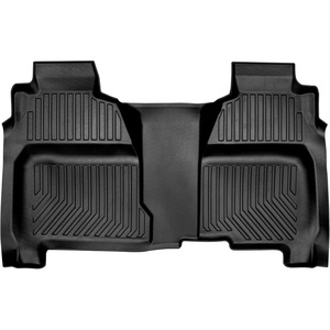 image:imageCAT JustFit 3D Custom Fit Front Floor Mats for Chevy Silverado 1500 Regular Cab 20142018 Heavy Duty Rubber Floor Liners Laser Measured Silverado AccessoriesChevy Silverado 1500 Crew Cab 20142018 Rear Liner