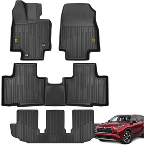 image:imageCAT JustFit 3D Custom Fit Front Floor Mats for Chevy Silverado 1500 Regular Cab 20142018 Heavy Duty Rubber Floor Liners Laser Measured Silverado AccessoriesToyota Highlander 20202026