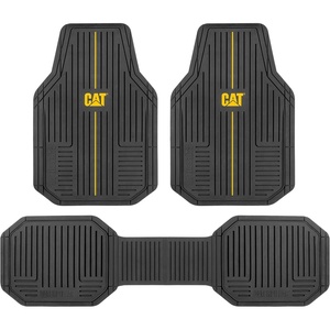 image:imageCAT JustFit 3D Custom Fit Front Floor Mats for Chevy Silverado 1500 Regular Cab 20142018 Heavy Duty Rubber Floor Liners Laser Measured Silverado AccessoriesCat Signature  Universal 3pc Mats