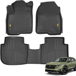 image:imageCAT JustFit 3D Custom Fit Front Floor Mats for Chevy Silverado 1500 Regular Cab 20142018 Heavy Duty Rubber Floor Liners Laser Measured Silverado AccessoriesHonda CRV 20232026
